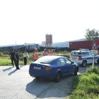Sudar teretnih vlakova od Križevaca