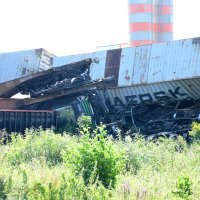 Sudar teretnih vlakova od Križevaca