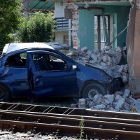 Nalet vlaka na auto kod Novog Marofa