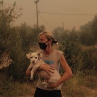 Požar na grčkom otoku Evia