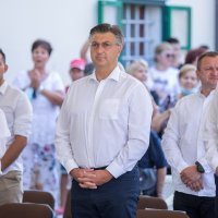 Andrej Plenković na misi u Trsatu