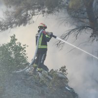 Požar na splitskom Kamenu