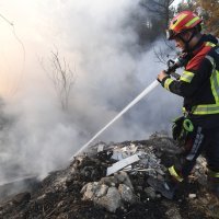 Požar na splitskom Kamenu