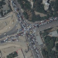 Kaos na aerodromu u Kabulu snimljen iz satelita