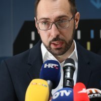 Konferencija za novinare zagrebačkoga gradonačelnika Tomislava Tomaševića