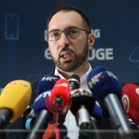 Konferencija za novinare zagrebačkoga gradonačelnika Tomislava Tomaševića