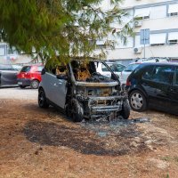 Split: Izgorio Smart u Stepinčevoj ulici