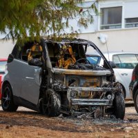 Split: Izgorio Smart u Stepinčevoj ulici