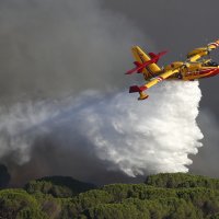 Požar kod Saint Tropeza