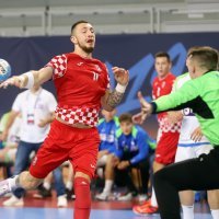 Rukomet: Hrvatska - Slovenija, utakmica 1/2 finala Eura za kadete (U19)