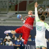 Rukomet: Hrvatska - Slovenija, utakmica 1/2 finala Eura za kadete (U19)