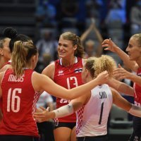 EP u odbojci za ženske: Hrvatska - Bjelorusija