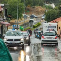 Kiša ispraznila pulske plaže