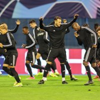 Trening nogometaša Šerifa na Maksimiru