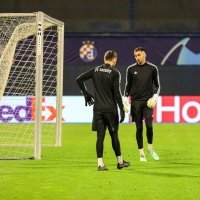 Trening nogometaša Šerifa na Maksimiru