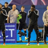 Trening nogometaša Šerifa na Maksimiru