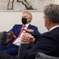 Zagreb: Premijer Andrej Plenković ugostio bivšeg britanskog premijera Tonyja Blaira