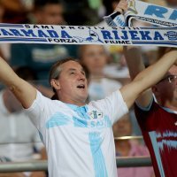 Navijači na Rijeka - PAOK