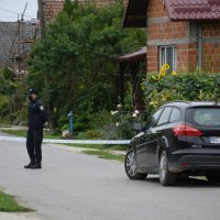 Policijski očevid nedaleko Križevaca gdje je pronađeno mrtvo tijelo muškarca