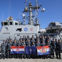 Svečani ispraćaj 5. hrvatskog kontingenta u NATO operaciju potpore miru