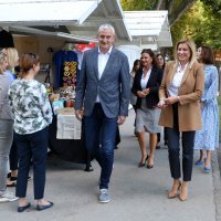 Ministrica Nikolina Brnjac na Danima piva u Karlovcu