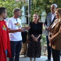 Ministrica Nikolina Brnjac na Danima piva u Karlovcu