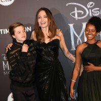 Angelina sa Shiloh i Zaharom na premijeri 'Zlurade 2019. godine
