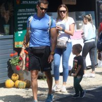 Mario Valentić i Ljiljana Mikić sa sinom