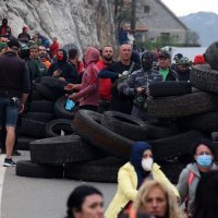 Prosvjed na Cetinju