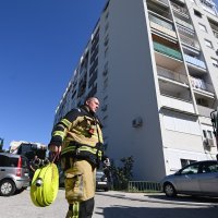 Split: Požar u Požeškoj ulici