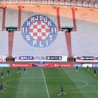 Trening Slovenije na Poljudu