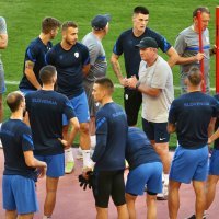 Trening Slovenije na Poljudu