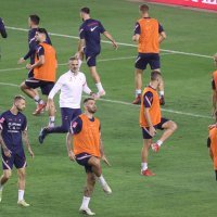 Trening Hrvatske na Poljudu