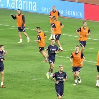 Trening Hrvatske na Poljudu