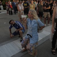 Prosvjed antivaksera u Grčkoj