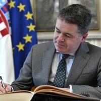 Premijer Plenković primio je ministra financija Irske Paschala Donohoea