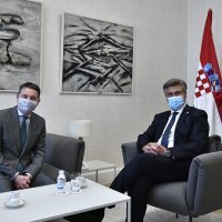 Premijer Plenković primio je ministra financija Irske Paschala Donohoea
