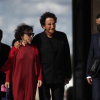 Bivši francuski ministar kulture Jack Lang sa suprugom Monique