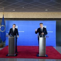 Plenković i Dombrovskis obratili se medijima nakon sjednice Nacionalnog vijeća