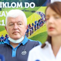 Zagreb: Konferencija za medije povodom biciklijade 'Biciklom do zdravlja'
