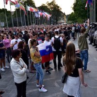 Prosvjed u Ljubljani