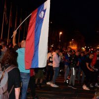 Prosvjed u Ljubljani