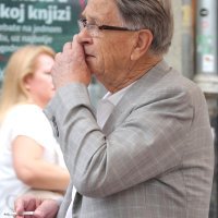 Miroslav Blažević prošetao gradom i fotografirao se s fanovima