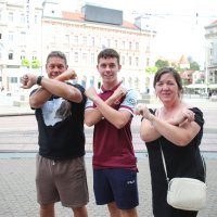 Navijači West Hama u Zagrebu