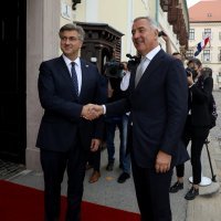 Premijer Plenković primio je u posjet crnogorskog predsjednika Milu Đukanovića