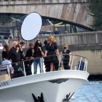 Julia Roberts na snimanju reklame u Parizu