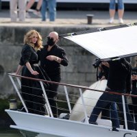 Julia Roberts na snimanju reklame u Parizu