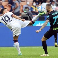 Inter Milano - Bologna 6:1 (Serie A, 4. kolo)