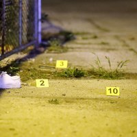 Policijski očevid na mjestu pucnjave u Sesvetama