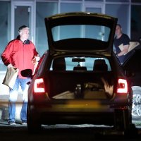 Policijski očevid na mjestu pucnjave u Sesvetama